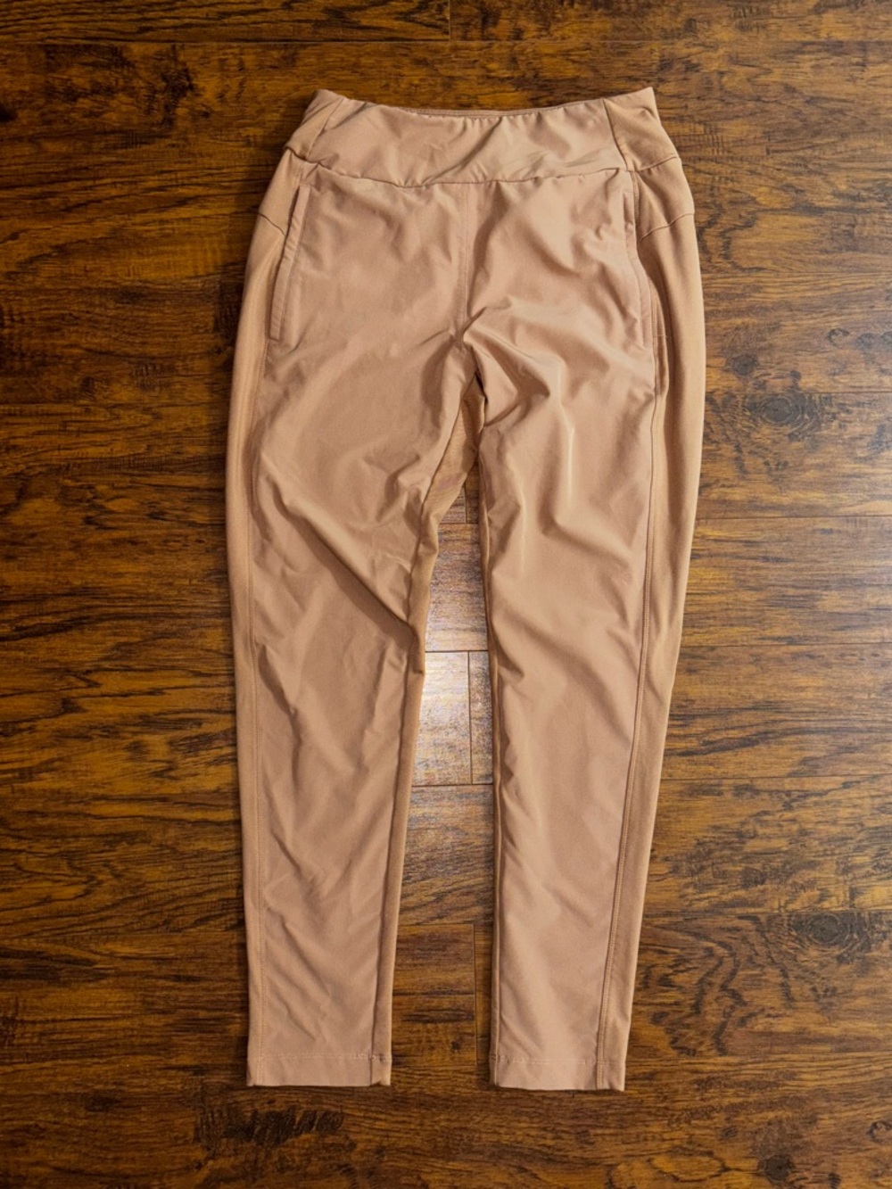 Mondetta Outdoor Project Women's Stretch Ponte Athletic Pants Peach Coral Jogger
